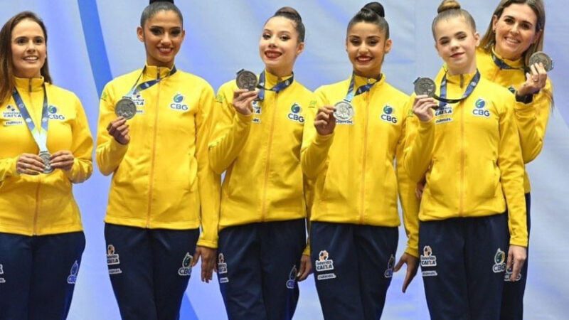 Atleta de São Caetano conquista medalhas com a seleção brasileira de Ginástica Rítmica