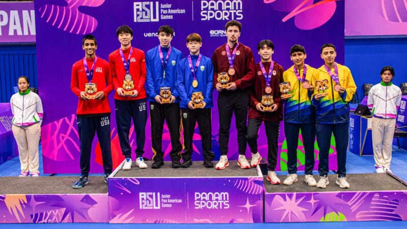 Mesatenistas de São Caetano do Sul no ABC Paulista conquistam medalhas no Pan-Americano Júnior de Assunção no Paraguai
