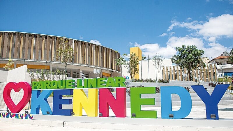 Parque Linear Kennedy em São Caetano do Sul no ABC Paulista vence prêmio de arquitetura