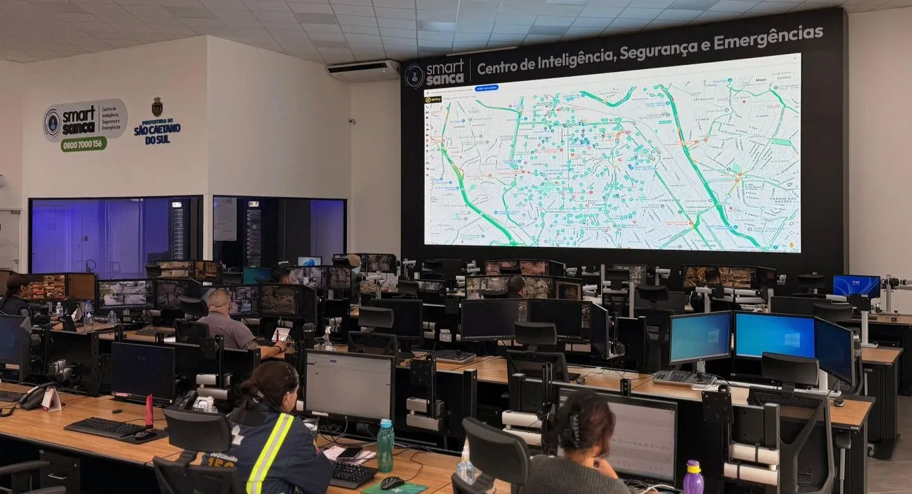 São Caetano do Sul no ABC Paulista inova e permite que vítima de violência doméstica tenha app conectado ao Smart Sanca