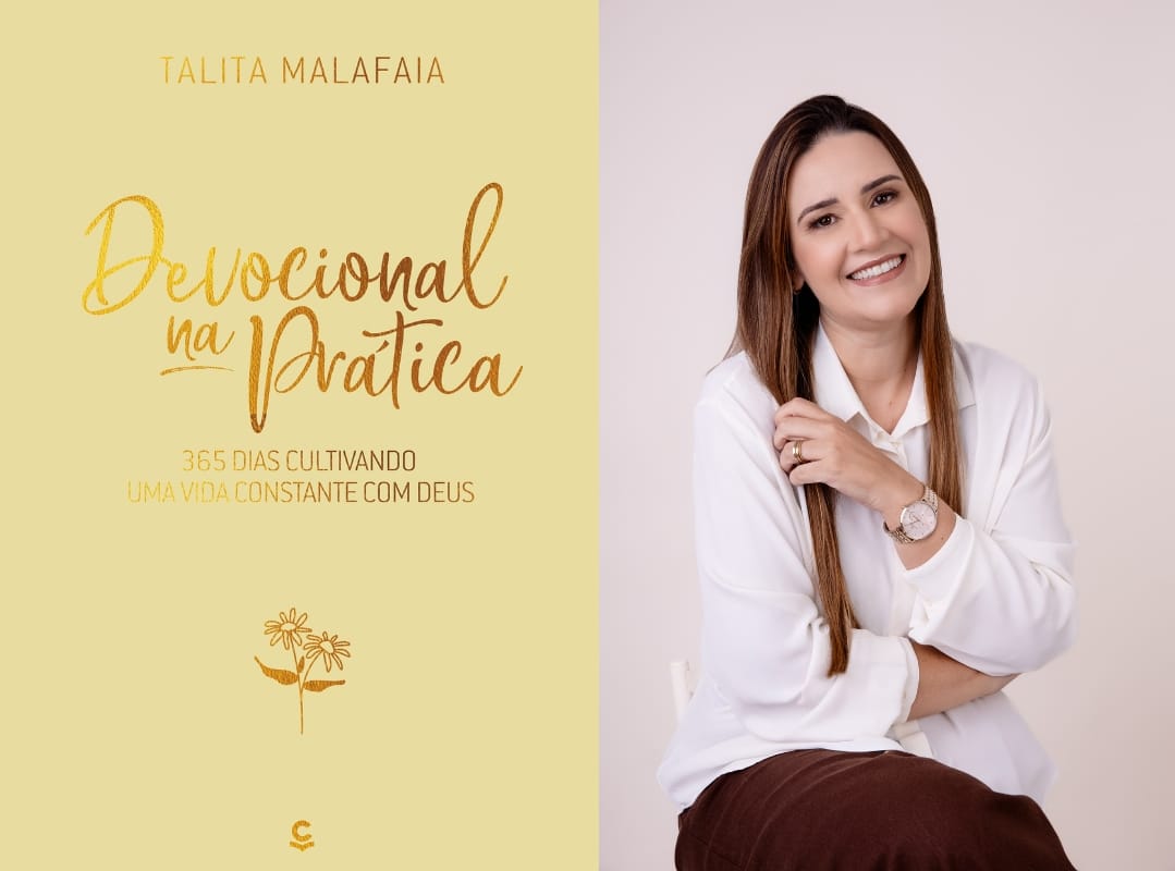 Talita Malafaia chega em São Paulo para lançamento do livro “Devocional na Prática”