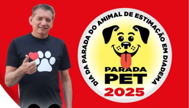 A Parada Pet Diadema 2025, realizada na Praça da Moça em Diadema no ABC Paulista, foi um sucesso