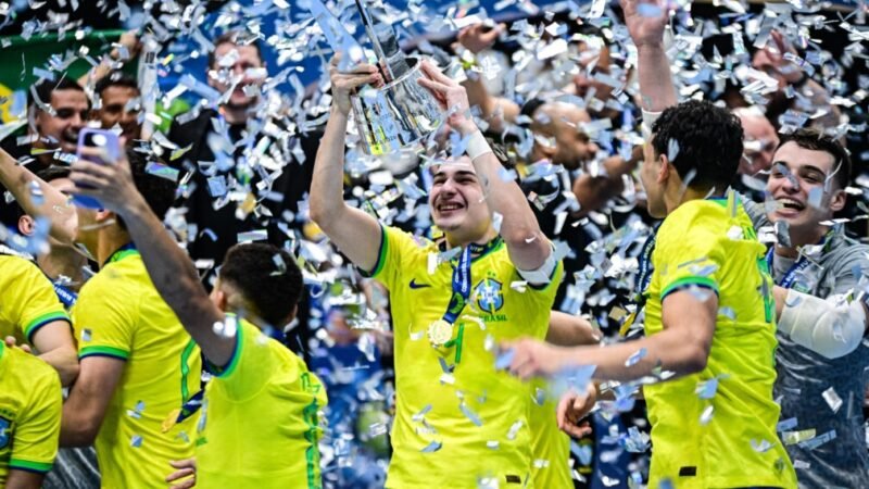 A seleção brasileira sub-20 de futsal conquistou na Venezuela, seu nono título sul-americano da categoria