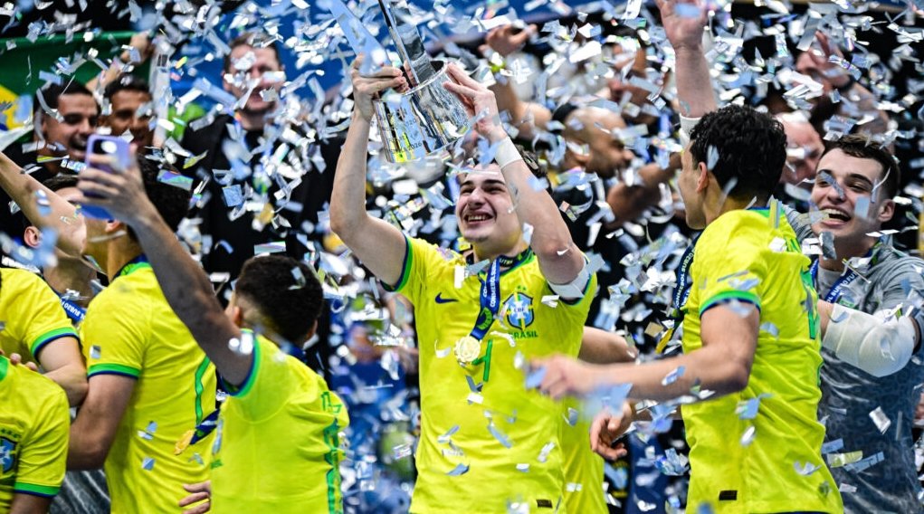 A seleção brasileira sub-20 de futsal conquistou na Venezuela, seu nono título sul-americano da categoria